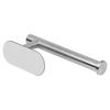 Toilet Paper Holder Wall Mounted Self-Adhesive Bathroom Hanger Silver