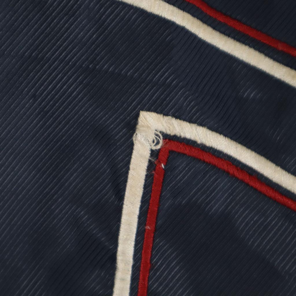 Champion Products Back Logo Bench Coat L Navy Cotton Filling Men's Used