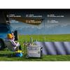 3600W 3840Wh LiFePO4 Portable Power Station with 200W Foldable Solar Panel Fast Charging Solar Generator Kit