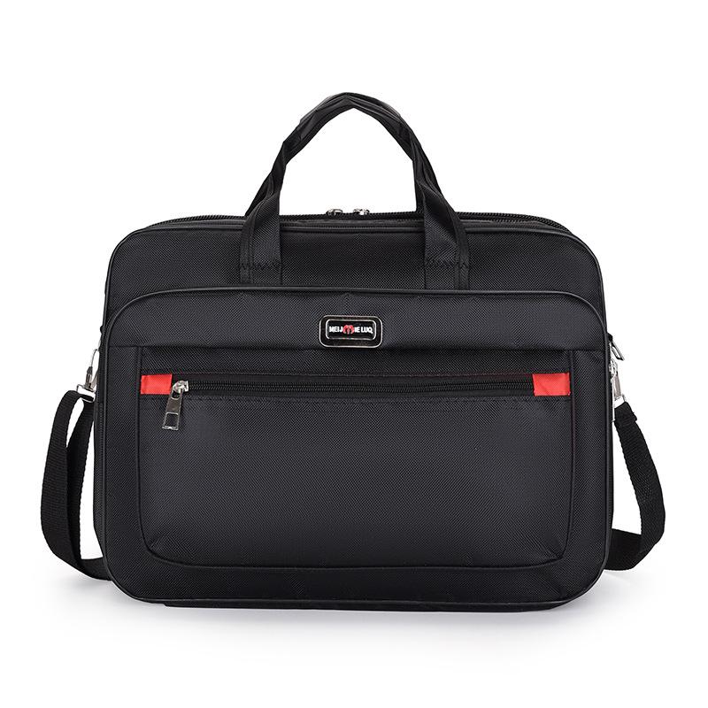 Men's Large Capacity Wear-Resistant Briefcase and Laptop Travel Bag