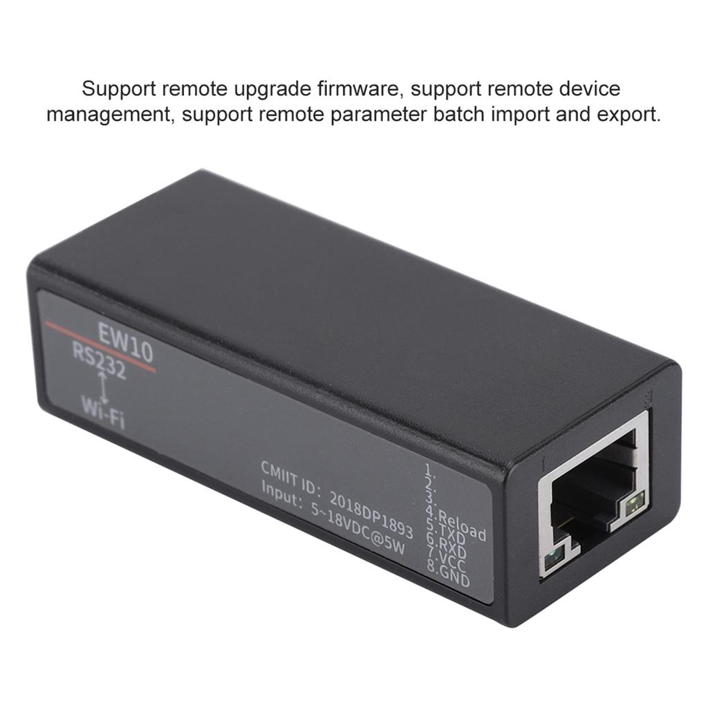Wifi Serial Server ElfinEW10A to Wifi Ethernet RS232 Wireless Networking Modbus
