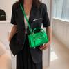 Bag Women's 2025 Summer New Fashion Handbag Trendy Simple Small Satchel Personalized Ins Shoulder Zipper Small Bag