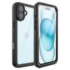 Seria REDPEPPER FS Etui na telefon iPhone 16 Plus Wodoodporne IP68 Przezroczysty panel tylny Pokrowiec na telefon