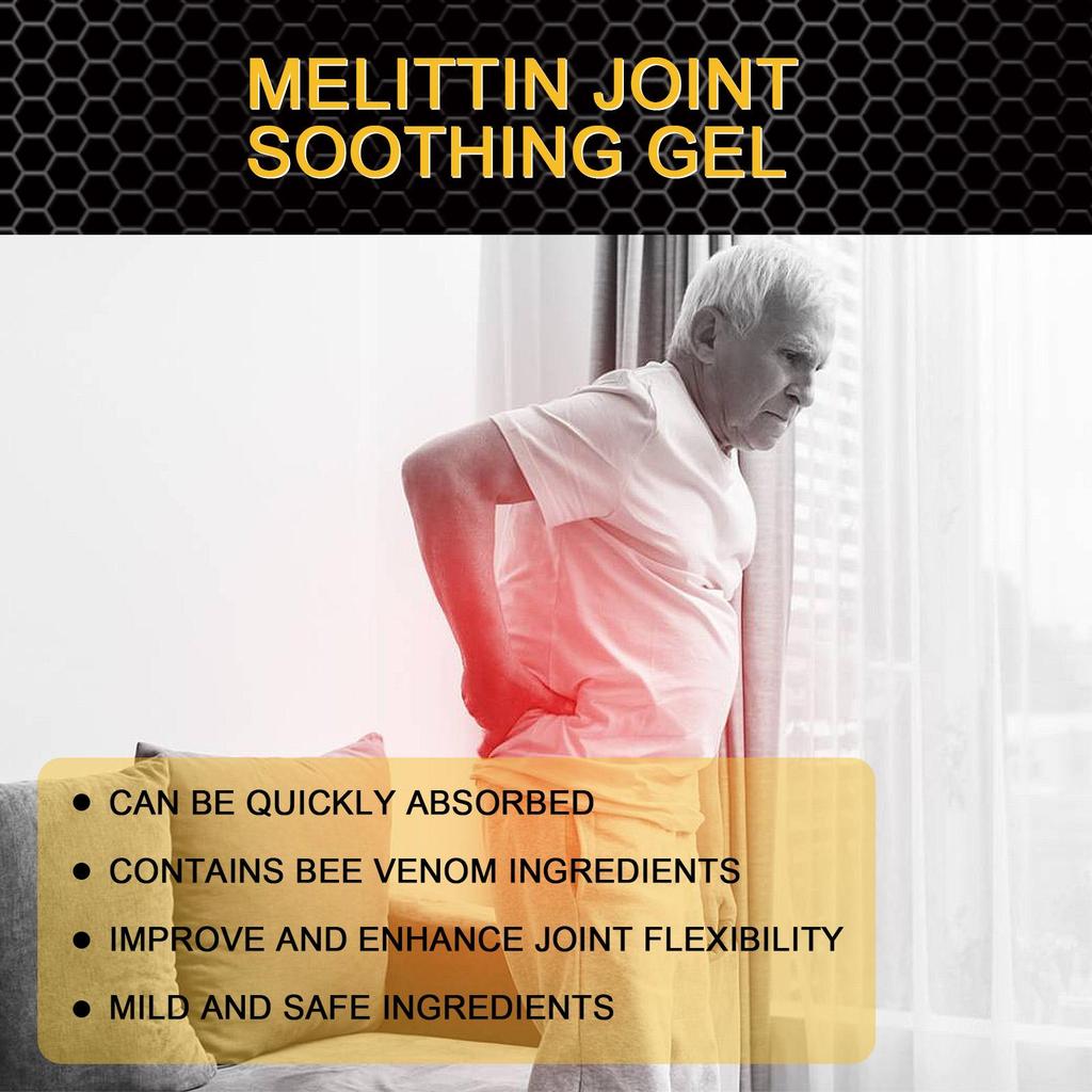 20g Bee Venom Joint Care Gel Relieves aching muscles and bones with gentle care to improve joint stiffness and discomfort.