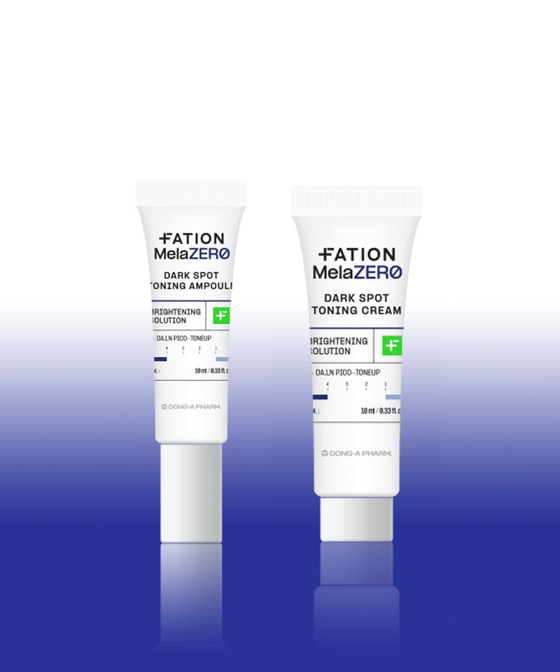Melazero Dark Spot and Blemish Toning 2-Piece Kit (Ampoule 10ml + Cream 10ml)