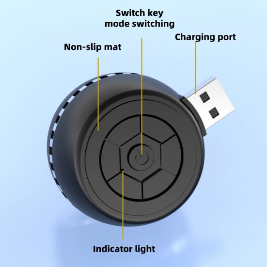 Mini Portable Speaker Clear Sound USB Plug-Play Rechargeable Universal Wireless