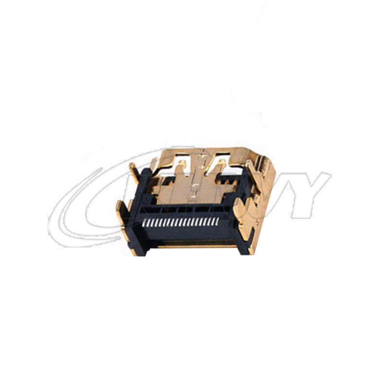 HDMI Gold Plated 19P HD SMD Female Socket - High Quality Transmission