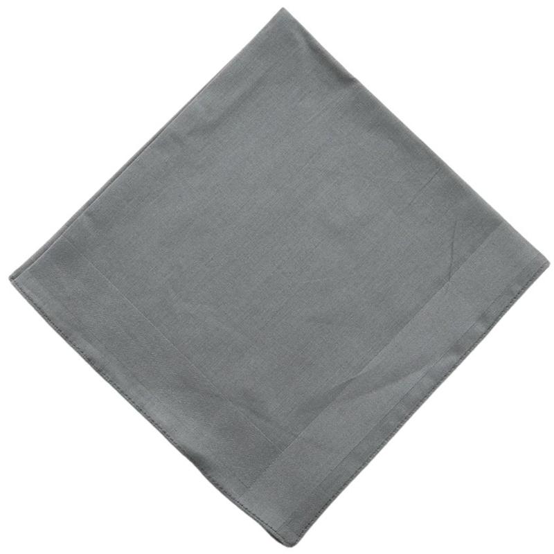 Pocket Square for Adult Men Square Handkerchief Multiuse High Absorbent Sweat Wipe Pocket Towel for Business Suit 3PCS