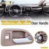OCPTY Door Handle Interior Rear Passenger Right Side Replacement Fit 1994-1997 for Honda for Accord Inside Door Handle Beige