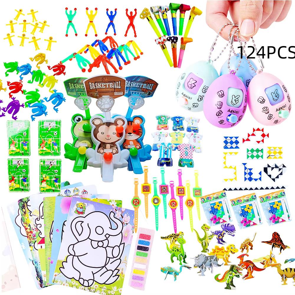 24-150 Pezzi Divertente Set di Gadget per Feste Giocattoli per Bambini Festa di Compleanno Regali per Invitati al Matrimonio Premi per l'Asilo Pacco Regalo Carnevale di Natale