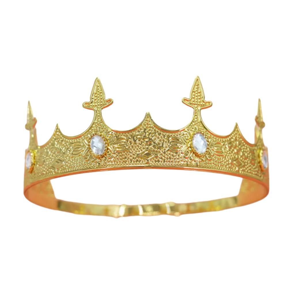 Elegantes Herren-Kopfschmuck-Diadem-Krone-Haarband für Cosplay und besondere Anlass-Themenveranstaltung-Verkleidung-Haarband