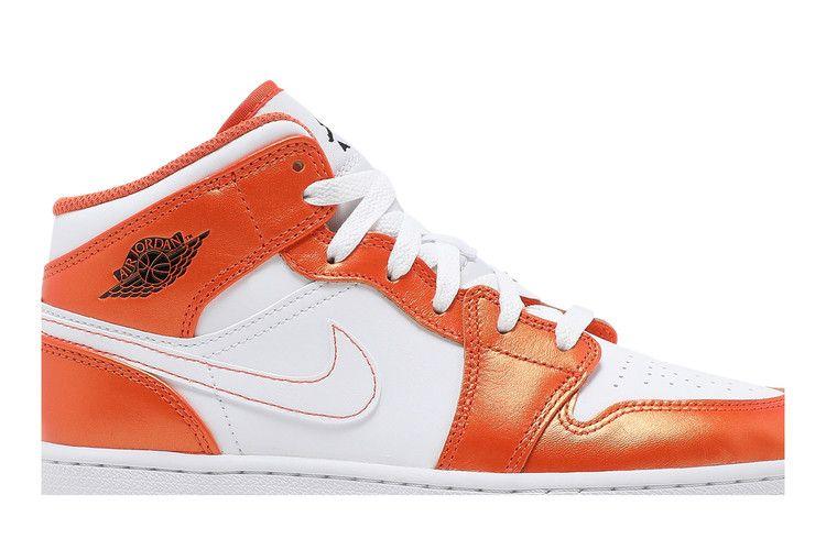 Jordan 1 Mid Metallic Orange (GS)