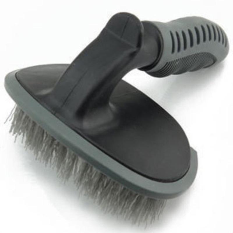 Straight Handle Tire and Wheel Cleaning Brush