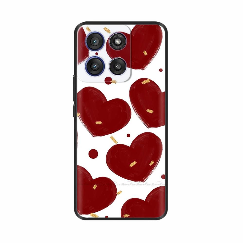 Case for Motorola Moto Edge 60 Fusion Edge 60 Stylus Pro Creative Patterns Soft Slim TPU Silicone Back Cover Shockproof Fundas
