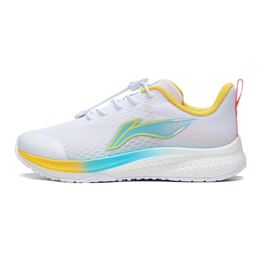 Li Ning Youth  Kids Rebound Low Top Running Shoes Kids Running Shoes White YKFT070-42