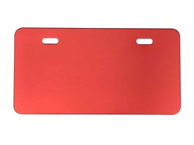 Cf Posh 205043 License Plate Holder for 50-125cc Small Angle Type 2 Local Number Mounting Base Red