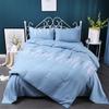 Cotton Four-piece Suit Skin Grinding Bedding Is Single Bed Single Pillow Set of Home Bedding Simple Wind