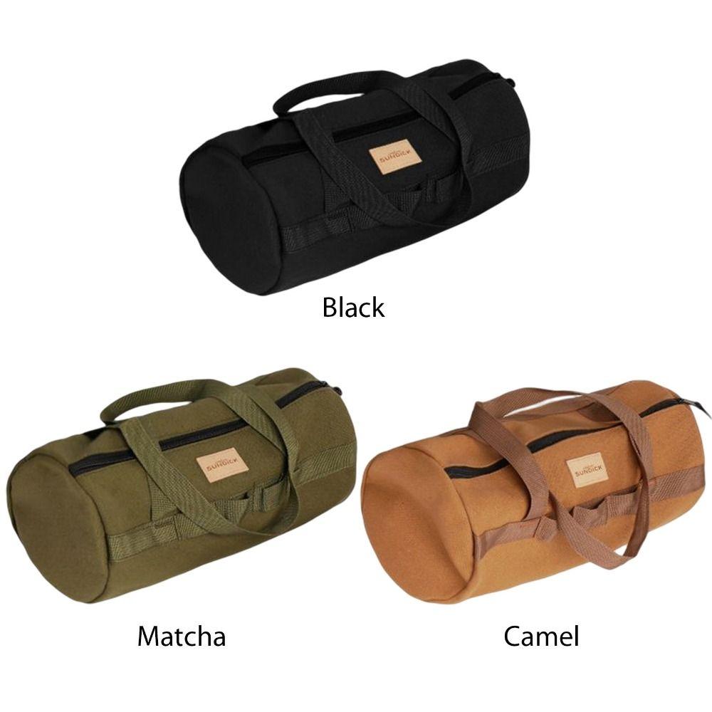 Large Capacity Ground Nail Storage Bag Waterproof Tent Peg Bag Tent Stake Tool Bag  Outdoor Camping