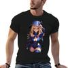 Cute Anime Girl Dark Magician Girl 8 Tshirt Vintage Print Crew Neck Tee