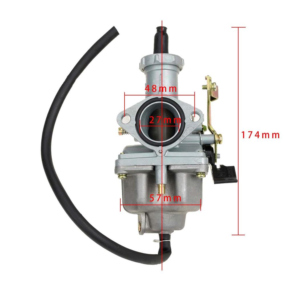 Professional Motorcycles Carburetor Metal Replacement for CG125 Motorbike Long Service Life Trail Bike