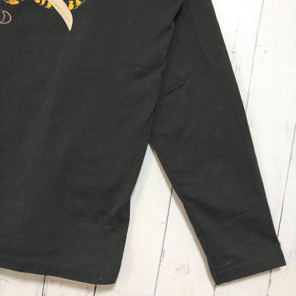 [USED] Graniph Ayako Ishiguro Back Print Tiger Monster Mythical Beast Long T-Shirt L