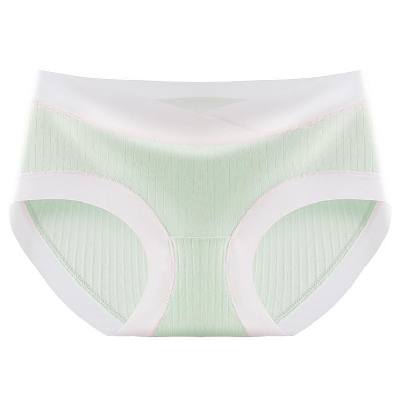 Pregnant Briefs Women's Briefs Midwaist Anti-bacterial Crotch Pregnancy Large Size Underwear