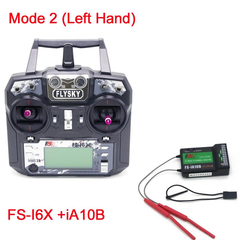 FLYSKY FS-i6X FS i6X 10kanálový 2,4GHz AFHDS 2A RC Vysílač s přijímačem X6B iA6B A8S iA10B iA6 pro RC FPV Závodní Dron Letadlo