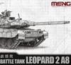 Kit di Montaggio Modello Carro Armato Principale da Battaglia Tedesco Leopard 2A8 1/72 - MENG 72-012