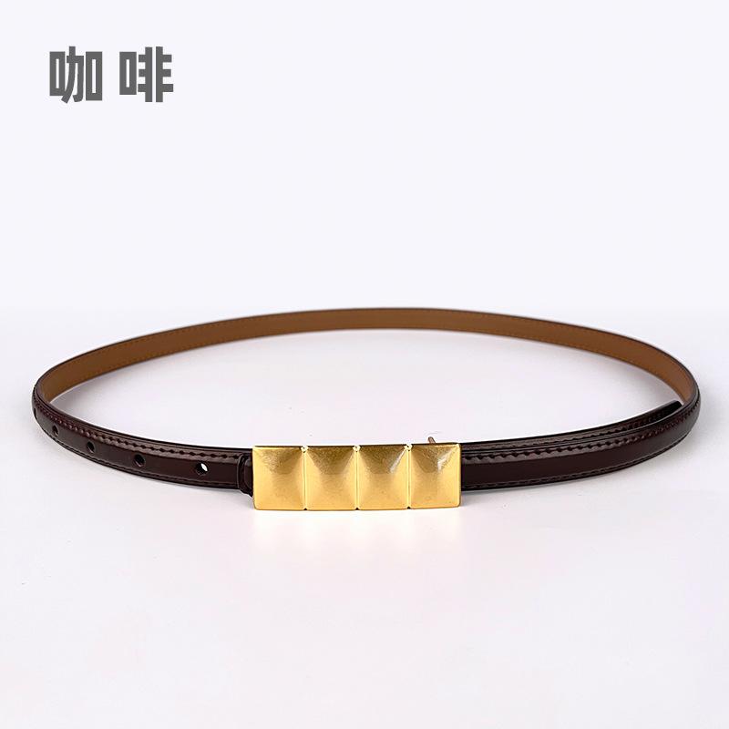 Genuine Leather Women'S Belt Retro Two-Layer Cowhide Belt With Jeans Casual Pants Belt Women'S Model