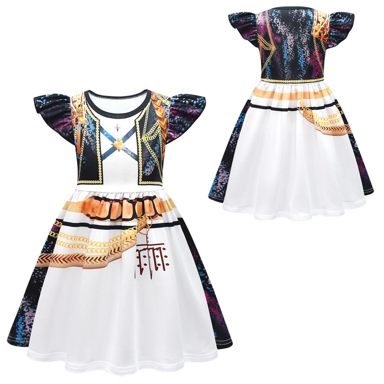 

Feifei sleeve skirt kpop witch hunter cosplay children s dress children s little girl princess dress 160