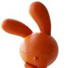 3D-Printed Cute Thinking Rabbit Ornament with Non-Slip Base Matte Finish Funny Rabbit Figurines for Car Accessories Home Office Desk Decor