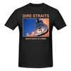 Vicces Dire Straits Brothers In Arms Gitáros Uniszex Nyomtatott Póló Uniszex Pólóharajuku