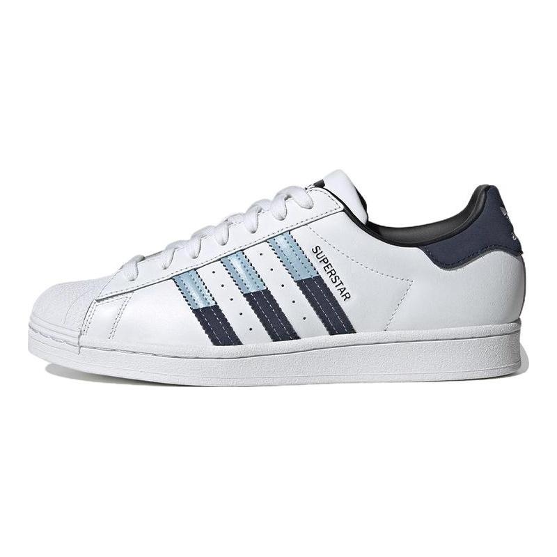 adidas Superstar Shoes 'White Navy' HQ2207