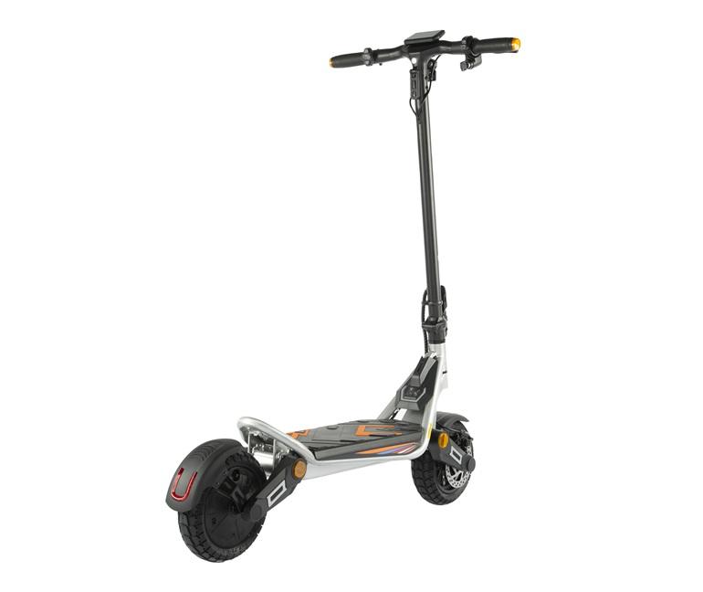 Elektrická koloběžka KuKirin A1 800W, 48V 13Ah baterie, dojezd 45 km, 10" bezdušové pneumatiky, dvojité kotoučové brzdy a odpružení