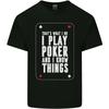 I Know Things and I Play Poker Funny Kids T-Shirt Childrens