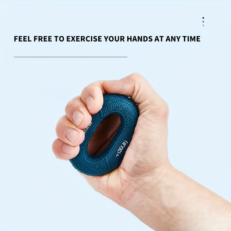 Grip Ring posilovací tréninkový kruh se silikonovým expandérem zápěstí pro posílení svalové síly a kulturistiky