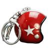 Motorcycle Helmets Hat Keychain Creative Safety Helmet Keyring Bag Pendant Car Key Holder Accessories Novel Gifts