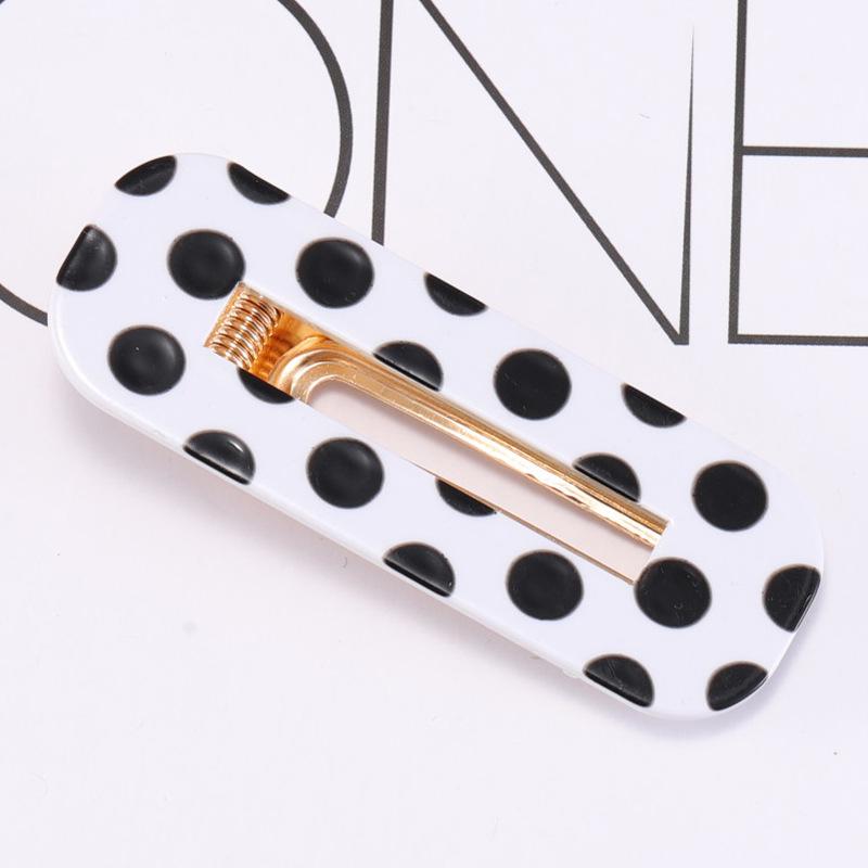 Popular Fashion Acetate Sweet Hairpins Girls Hair Clips Pin Barrette Accessories For Women Lady Hairclip Hairgrip Headwear