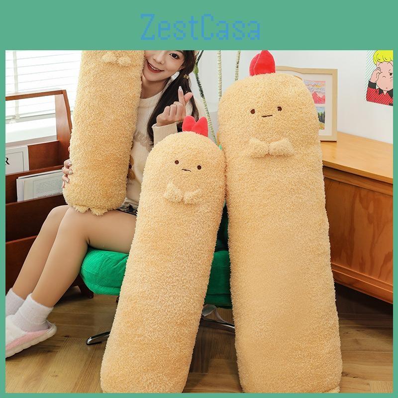 Tempura Fried Shrimp Plush Toy Cartoon Animal Doll For Bedroom Lounge Child Gift