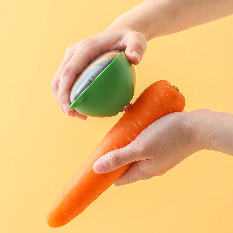 

Pabei Fruit and Vegetable Peeler with Peel Catcher