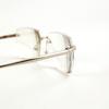 Metal frameless photosensitive color-changing reading glasses men among the elderly advanced sense anti-blue light reading glasses women exquisite