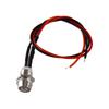 10pcs White 8mm Indicator Lamp 12V LED Warning Light Pilot Dash Panel Universal for Car Auto Truck Boat Van 1.8W