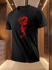 Dragon Print Tshirt - Breathable Lightweight Polyester