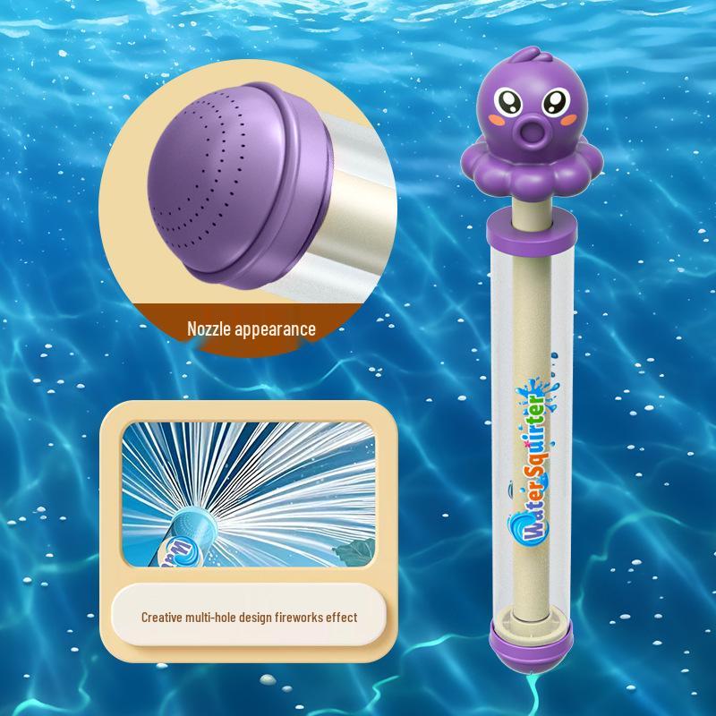 Spot Cross-border Pull-out Fireworks Water Gun for Summer Water Play and Beach Fun
