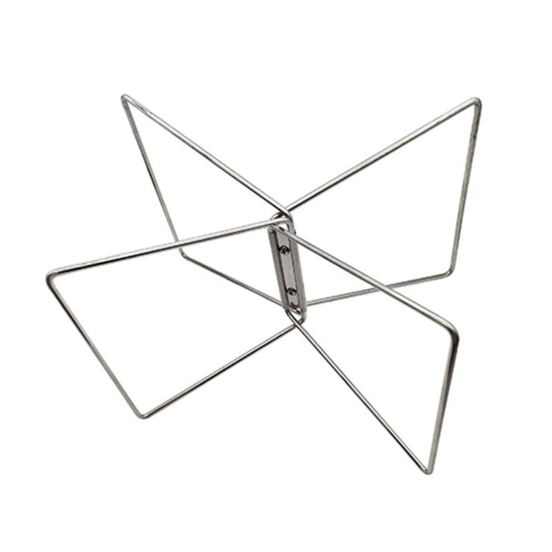 Camping Foldable Metal Stand Portable Metal Luggage Rack Ice Box Holder Coolers Stand for Outdoor Picnics Fishing