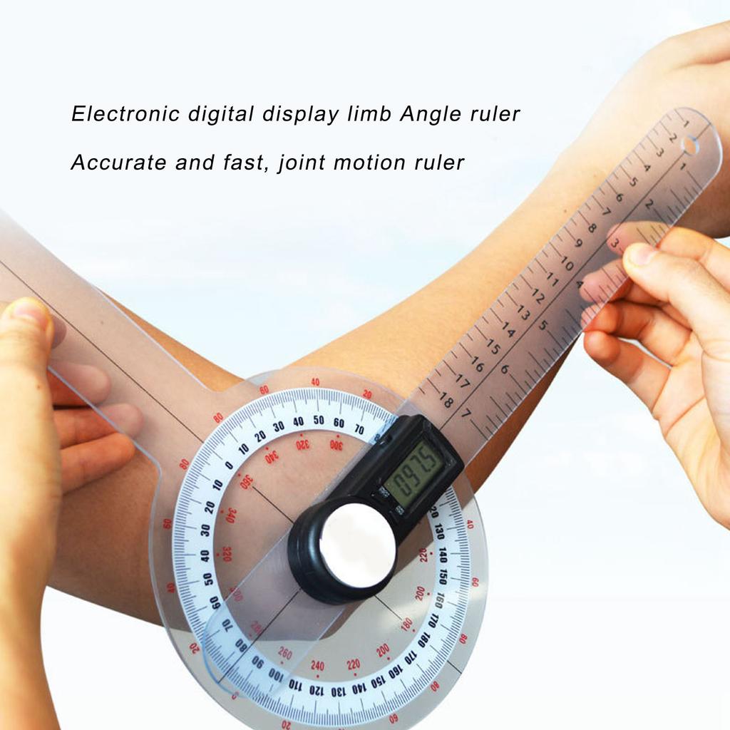 Joint Angle Finder Battery Powered Convenient Easy Observation Joint Motion Goniometer High Accuracy Practical for Limbs