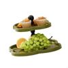 Retro Jewelry Display Rack Flower Shape Cupcake Serving Stand Tiered Serving Trays  Living Room