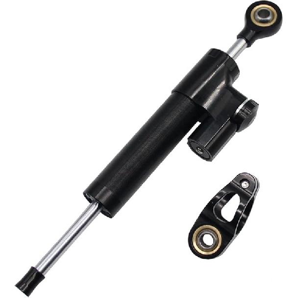 Steering Stabilizer for Motorcycles - Enhance Control,Motorcycle Steering Damper,10" Universal Steering Stabilizer for Most Motorcycles Street Bike