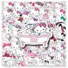 50 Qiao Mi Sanrio Charmmy Cat Waterproof Decorative Phone Stickers