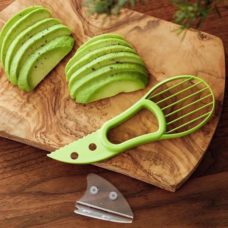 Yaratıcı Avokado Kesici Shea Çekirdek Çıkarıcı Tereyağı Pitaya Kivi Soyucu Dilimleyici Muz Kesme Özel Bıçak Mutfak Sebze Meyve Aletleri